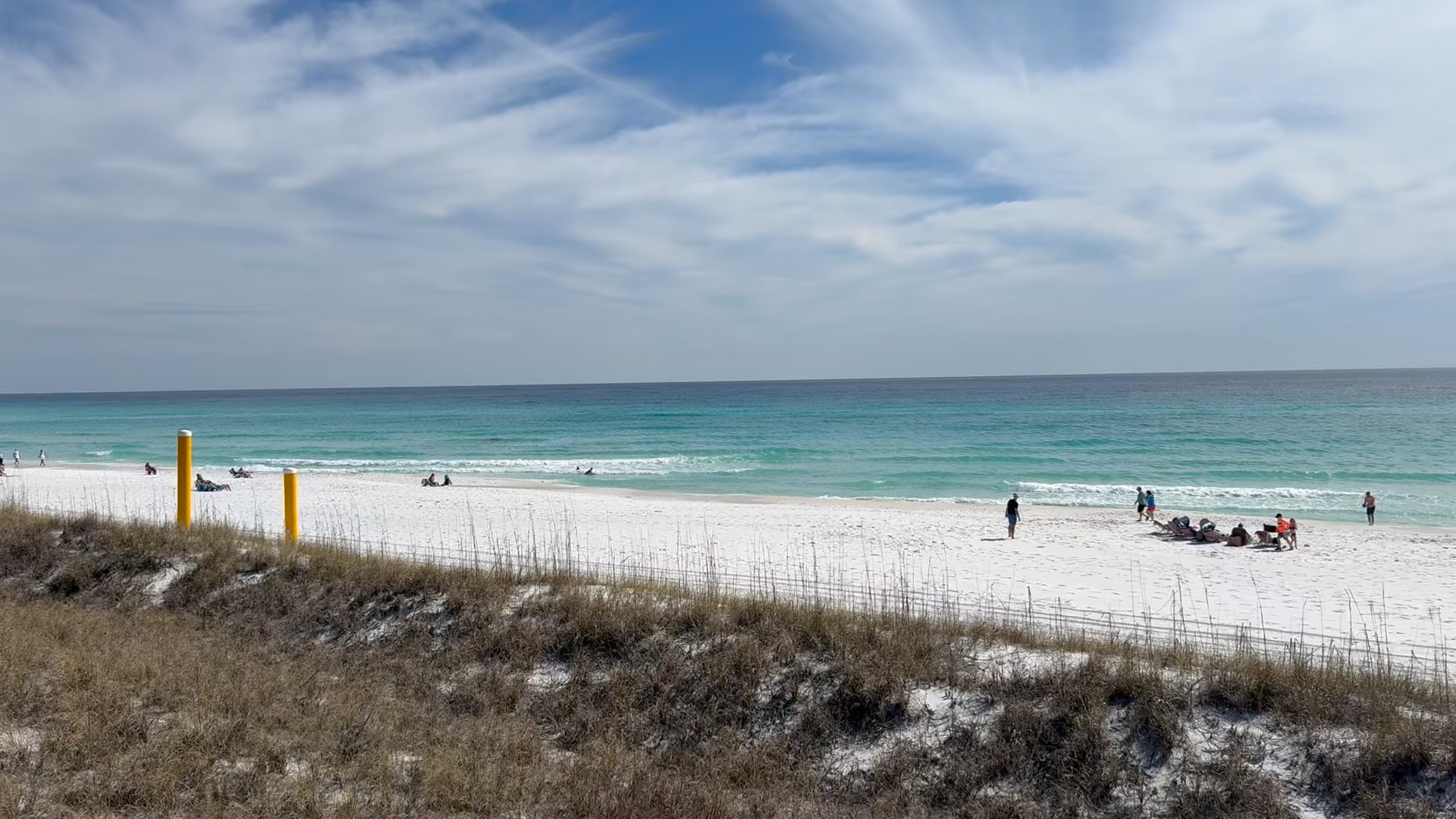 View from Private Beach Access pavilion with Restrooms